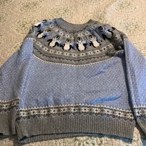 Holiday time long sleeve sweater